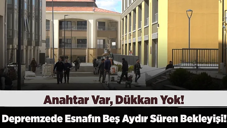 Söğütlü Camii Esnafından Tepki! Anahtarı Aldı Ama Dükkânına Giremiyor