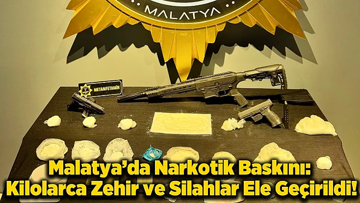 Sokak Satıcılarına Şafak Operasyonu: Malatya’da 2 Kilo Metamfetamin Yakalandı