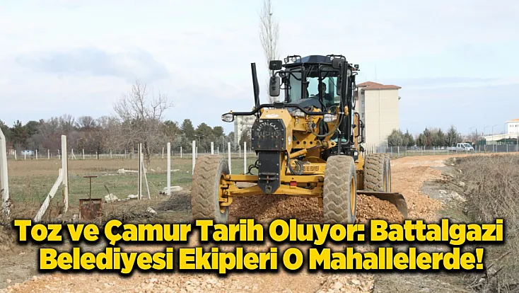 Sürücülerin Yüzü Gülecek: Battalgazi’de Yol Konforu İçin Adım!