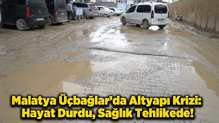 Üçbağlar'da 8 Aydır Çözülemeyen Kanalizasyon Sorunu Esnafı ve Halkı Mağdur Ediyor