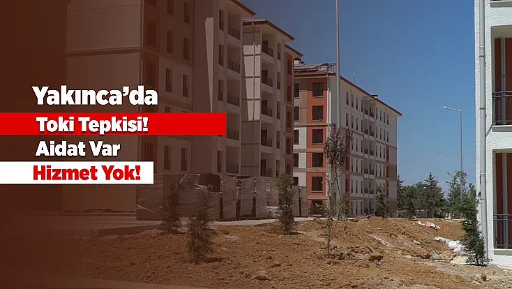 Yakınca TOKİ'de Bitmeyen Sorunlar! Vatandaş Yetkililere Seslendi