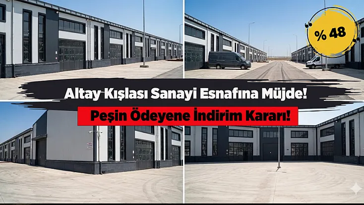 Yeşilyurt Sanayi Sitesi’nde Tarihi İndirim! İş Yerleri Yarı Fiyatına Düşecek