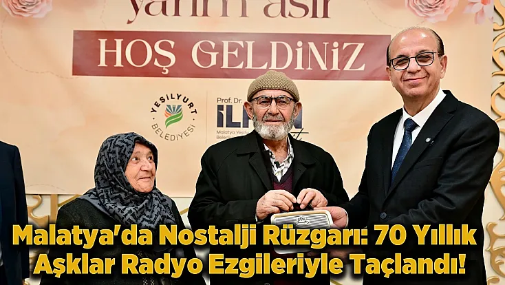 Yeşilyurt’ta 72 Yıllık Aşkın Sırrı Çözüldü: Mal Mülk Değil, Birbirimize Sahip Çıktık