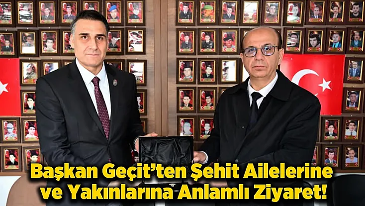 Yeşilyurt’ta Şehit Yakınları ve Gazilere Vefa: Bayram Sonrası Önemli Buluşma