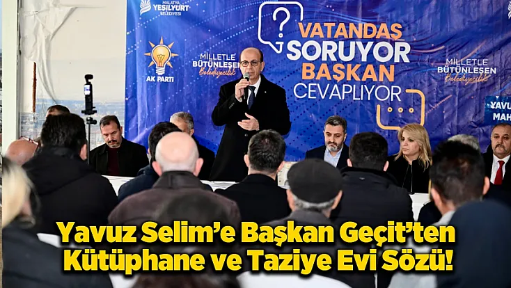 Yeşilyurt’ta Vatandaş Sordu, Başkan Yanıtladı: Mahalleye Yeni Yatırımlar Geliyor!