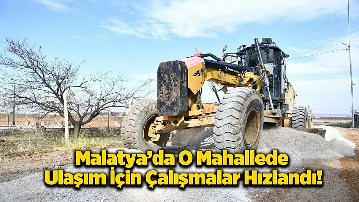Yeşilyurt’un O Mahallesi’nde Yol Altyapısı Yenileniyor!