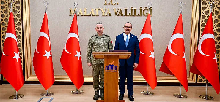 2'nci Ordu'da Görev Değişimi Sonrası İlk Temas! Korgeneral Yaralı'dan Vali Yavuz'a Ziyaret