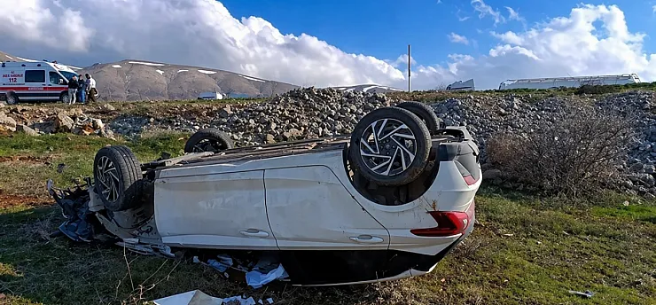 29 Yaşındaki Doktor Ölümden Döndü! Doğanşehir Erkenek'te Feci Kaza