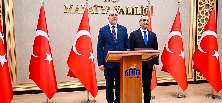 Bakan Vedat Işıkhan Malatya'da! İlk Durak Valilik Oldu