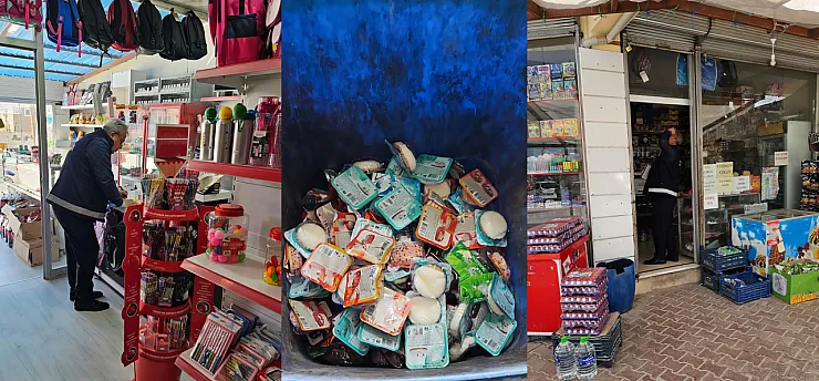 Battalgazi'de Bakkallar'da Tarihi Geçmiş Gıdalar Raflardan Toplandı!