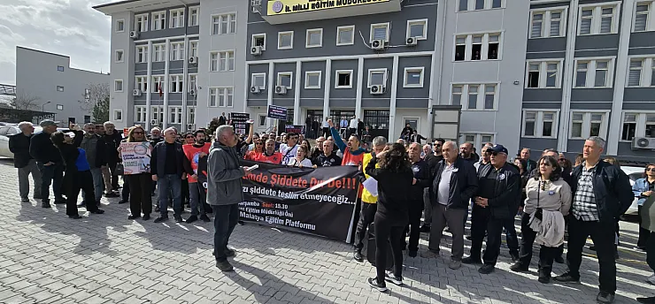 Eğitim-Bir-Sen'den Malatya'da Eylem! Okul Polisi ve Güvenlik Talebi