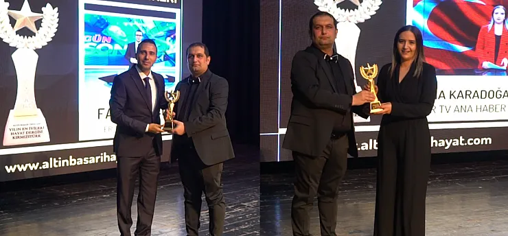 ERTV'ye 2 Ayrı Altın Başarı Ödülü Verildi