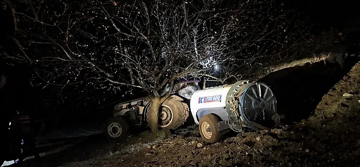 Gece Mesaisi Acıyla Bitti! Kayısı Bahçesindeki Kazada Bir Kişi Yaşamını Yitirdi