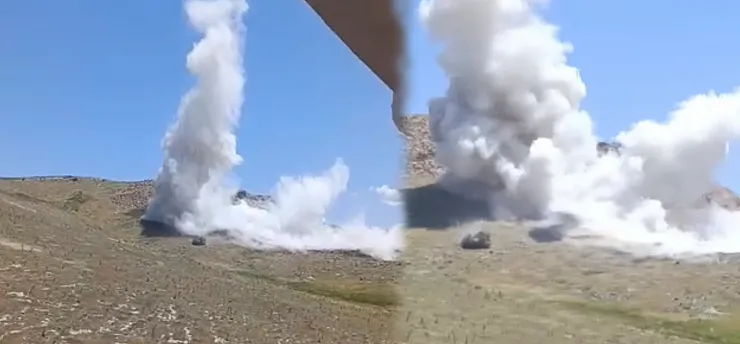 İkizce Deprem Konutları Çevresindeki Patlatmalı Çalışmalar Vatandaşları Tedirgin Etti!