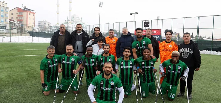 Malatya Ampute Futbol Takımı Türkiye Kupası'nda Çeyrek Finalde