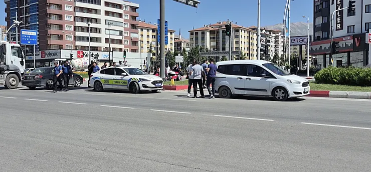 Malatya Çevreyolunda Korkutan Kaza