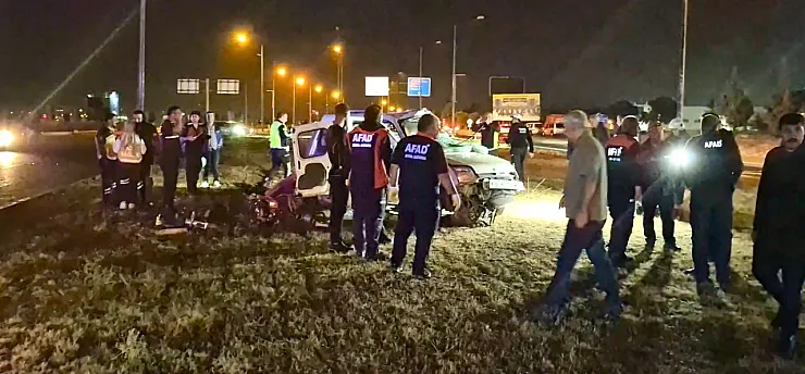 Malatya'da 2 Kişinin Hayatını Kaybettiği Kaza Böyle Görüntülendi!