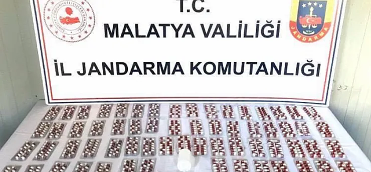 Malatya'da Binlerce Uyuşturucu Hap Ele Geçirildi!