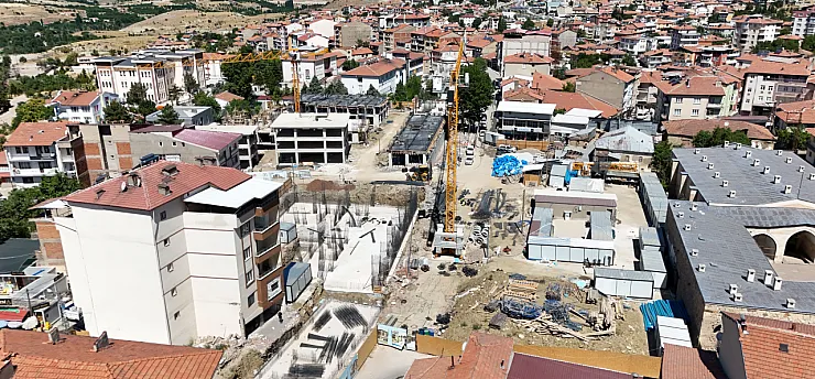 Malatya'da Değişim Sürüyor! Hekimhan'ın Yeni Çarşısı Gün Yüzüne Çıkıyor