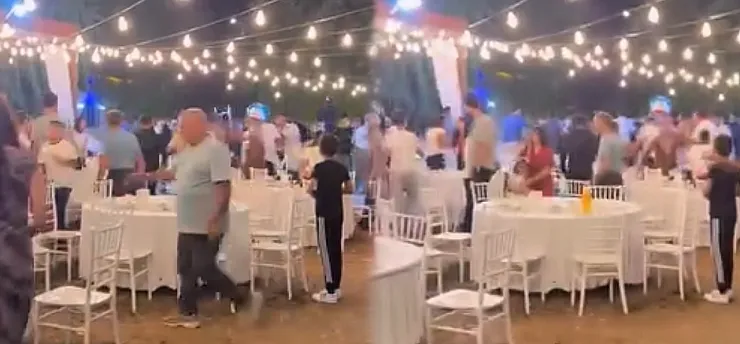 Malatya'da Düğünde Halay Kavgası! Sandalyeler Havada Uçuştu, 6 Kişi Yaralandı
