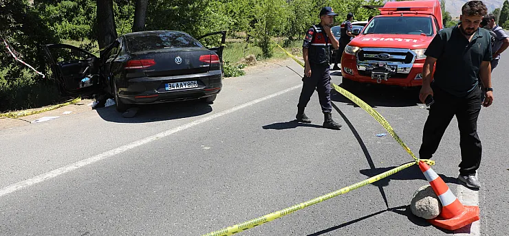 Malatya'da Feci Kaza! Ağaca Çarpan Otomobilde Can Kaybı Arttı