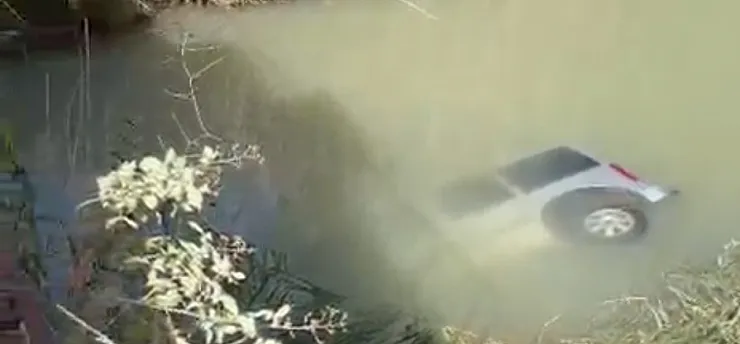 Malatya'da Feci Kaza! Araç Tohma Çayı'na Devrildi! 1 Ölü, 1 Yaralı