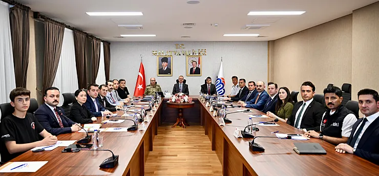 Malatya'da Güvenlik Toplantısında Bir Haftalık Denetim Sonuçları Değerlendirildi!