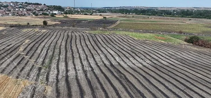 Malatya'da Hasat Sonrası Anız Yakımına Karşı Denetimler Sürecek!