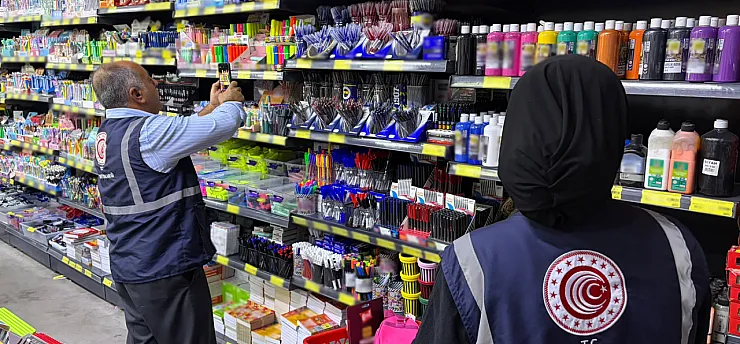 Malatya'da Kırtasiye Ürünlerine Sıkı Denetim! Binlerce Ürün İncelendi