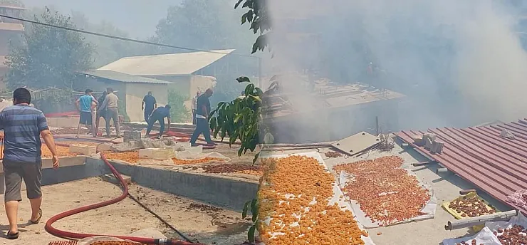 Malatya'da Korkutan Yangın! Müdahale Aralıksız Devam Ediyor
