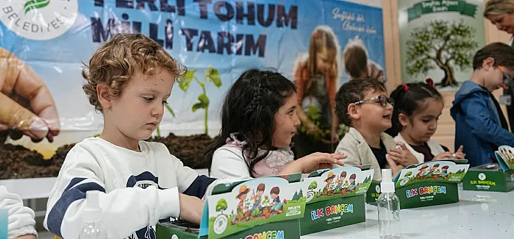 Malatya'da Minik Öğrencilere Yerli Tohum Eğitimi
