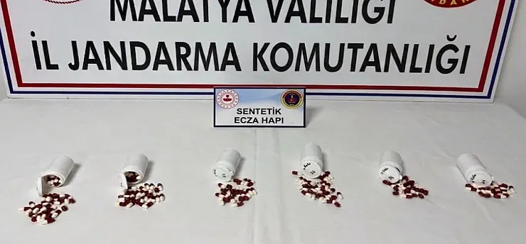 Malatya'da Narkotik Operasyonu! Yüzlerce Hap Ele Geçirildi