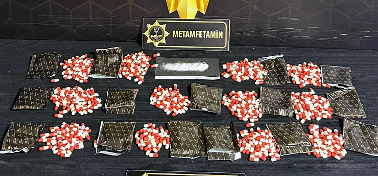 Malatya'da Narkotik Operasyonu! 4 Kilo 875 Gram Metamfetamin Ele Geçirildi