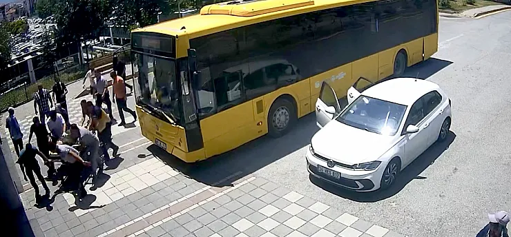 Malatya'da Otobüste Kalp Krizi Geçiren Kadın Hastaneye Kaldırıldı!