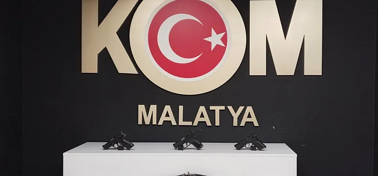Malatya'da Ruhsatsız Silah Operasyonu! Çok Sayıda Silah ve Mühimmat Ele Geçirildi