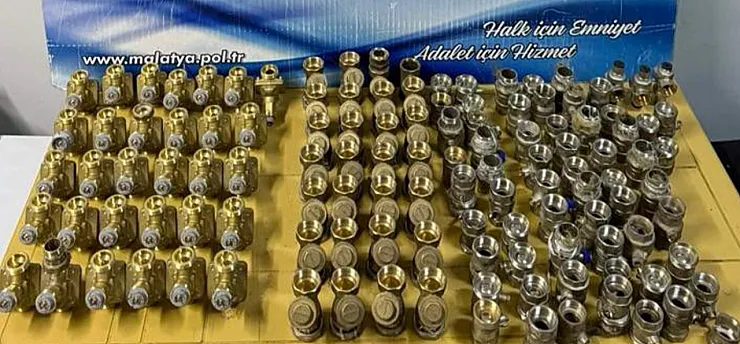 Malatya'da Şantiyeye Dadanan Hırsız Yakalandı!