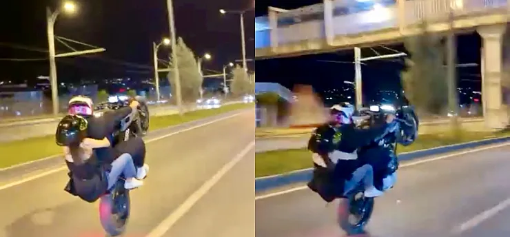 Malatya'da Tek Teker Şovu Pahalıya Patladı! Cezası Belli Oldu
