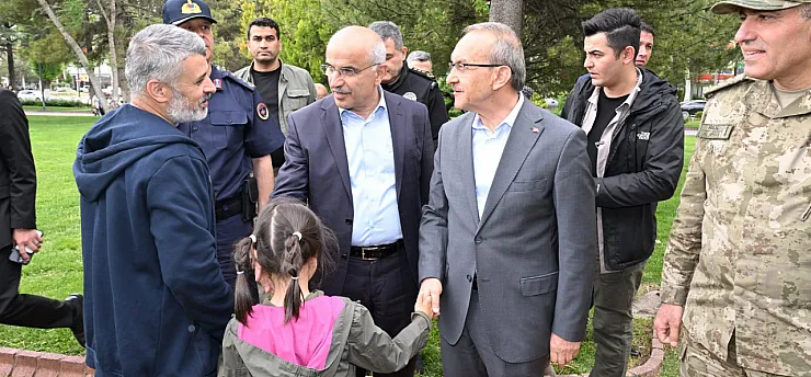 Malatya'da Vatandaşlara Geçmiş Olsun Ziyareti!