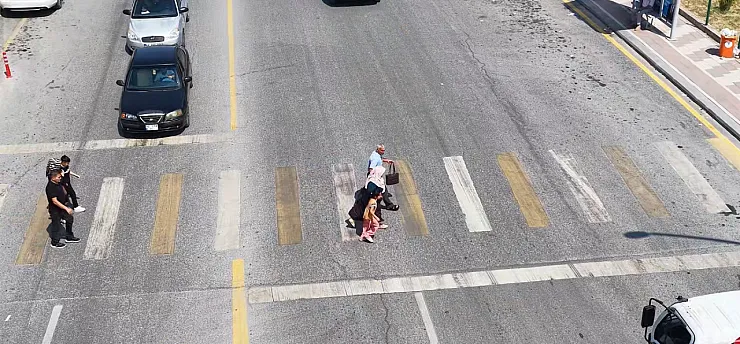 Malatya'da Yaya Geçitleri Denetim Altında