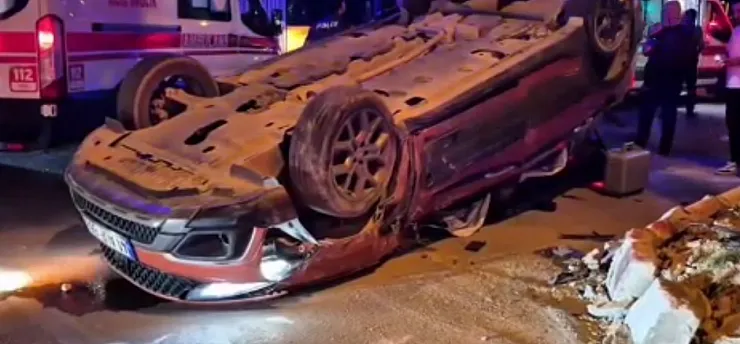 Malatya'daki Hava Lojmanları Kavşağı'ndaki Kazanın Görüntüleri Ortaya Çıktı!