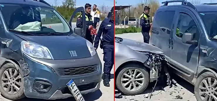 Malatya Dilek'te Dar Köprü Kabusu! 4 Kişi Yaralandı