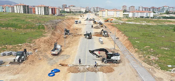 Malatya Filistin Caddesi'nde Yeni Dönem! Yol 30 Metreye Genişletildi