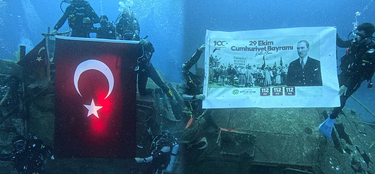 Malatya'nın Dalgıç Ekibinden 29 Ekim Mesajı!
