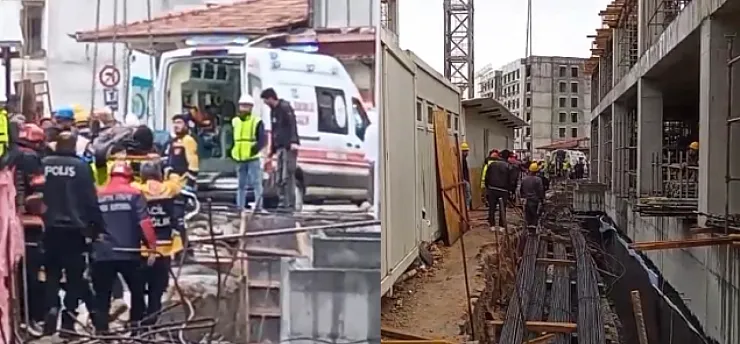 Malatya Rezerv Alan Şantiyesinde Korkutan Olay! Yaralı İşçi Hastaneye Kaldırıldı