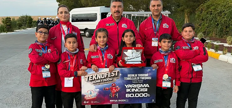 Malatyalı Öğrencilerden TEKNOFEST'te Türkiye İkinciliği