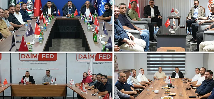 MTSO'dan STK'lara Ziyaret! Malatya'nın Ekonomik Geleceği Masaya Yatırıldı