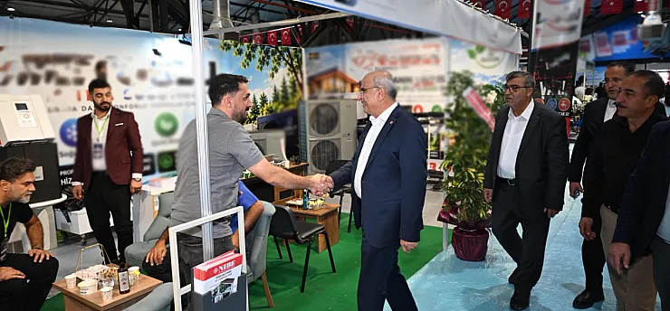 Sami Er, Malatya Tarım Fuarında Stantları Gezdi