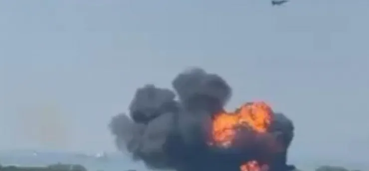 Yalova'da F-16 Uçağı Kaza Kırıma Uğradı! Pilot Kurtuldu