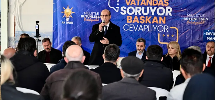 Yeşilyurt'ta Vatandaş Sordu, Başkan Yanıtladı: Mahalleye Yeni Yatırımlar Geliyor!