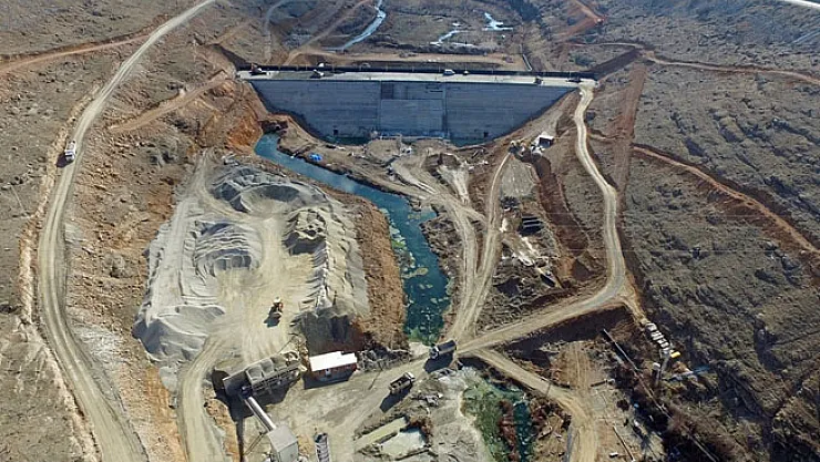 Beylerderesi göletinde son durum